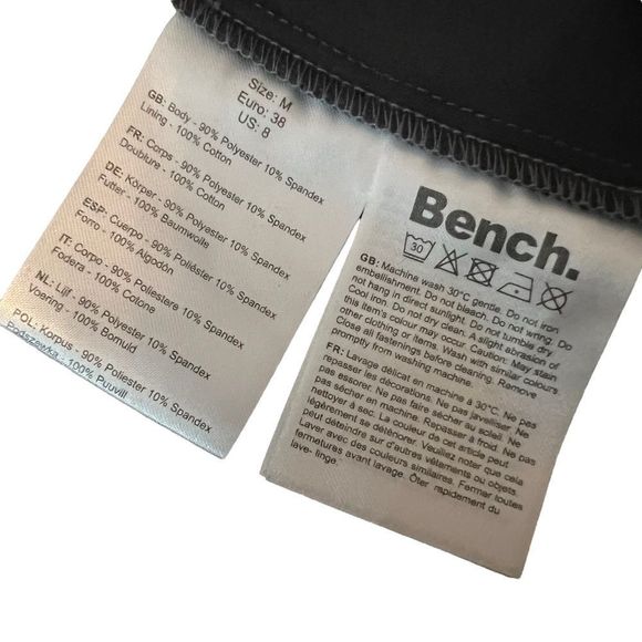 Bench jacket Alcantara Zip Up Biker Gray Size Medium - Picture 7 of 10